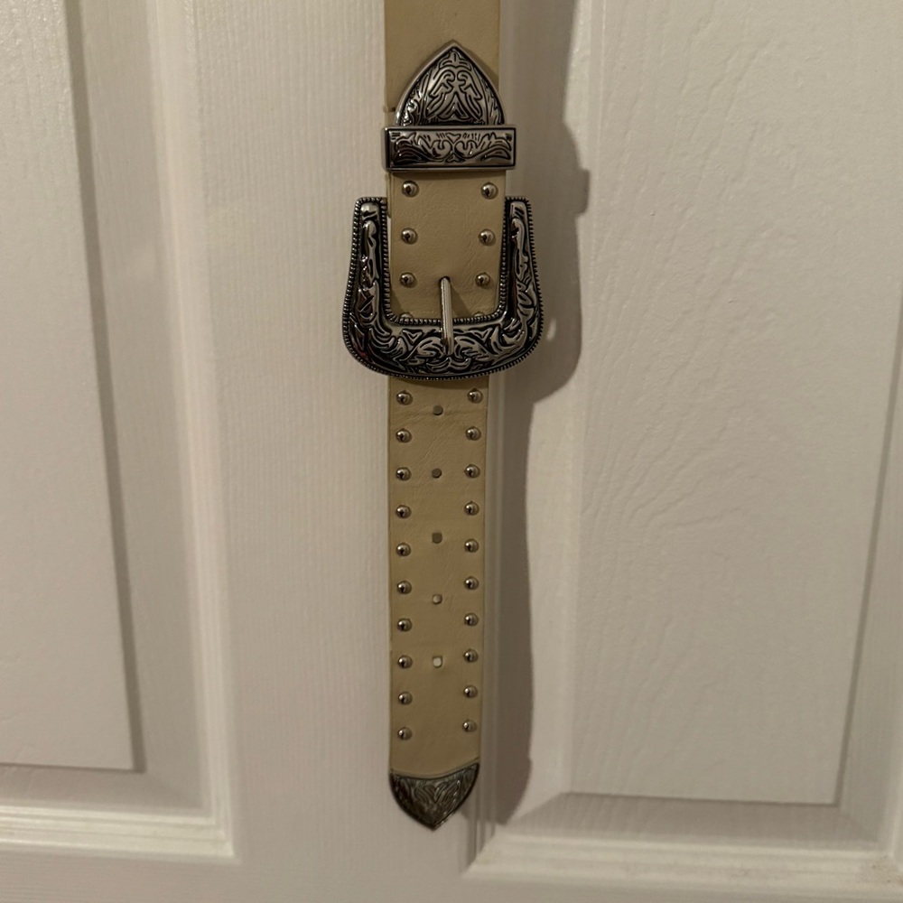 Free People Western Double Buckle Belt